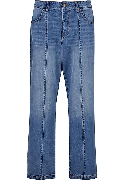 URBAN CLASSICS Bequeme Jeans "Urban Classics Wide Leg Denim With Dividing S günstig online kaufen