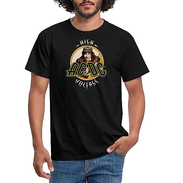 Spreadshirt T-Shirt AC/DC Logo High Voltage günstig online kaufen