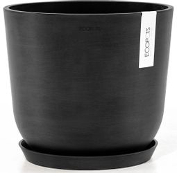 ECOPOTS Blumentopf Oslo 25 Dunkelgrau, für günstig online kaufen