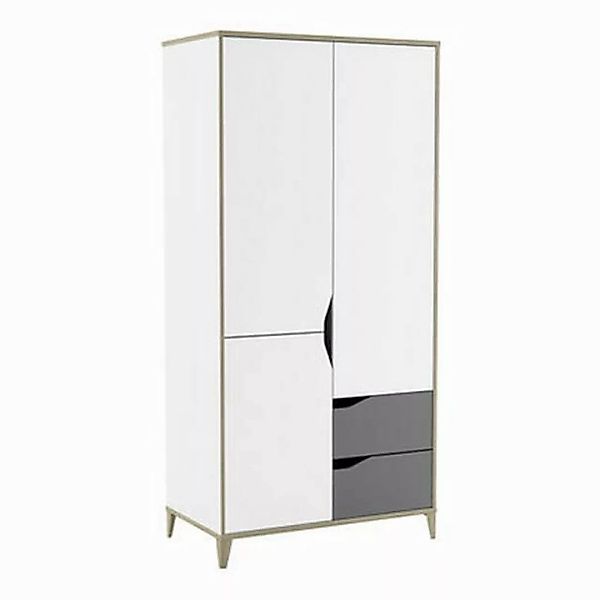 PREISBRECHER Kleiderschrank Genius 89 x 185 x 50 cm (B/H/T) günstig online kaufen