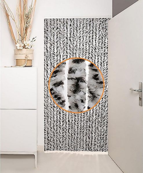 Defactoshop Insektenschutz-Vorhang Flauschvorhang Türvorhang Chenille Flieg günstig online kaufen