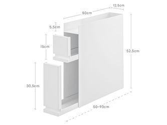 Yamazaki Küchenregal "Tower" Küchenablage 50x52x12cm mit günstig online kaufen