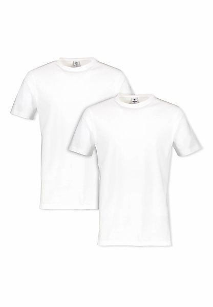 LERROS T-Shirt "LERROS Doppelpack T-Shirt Rundhals in Premium Baumwollquali günstig online kaufen