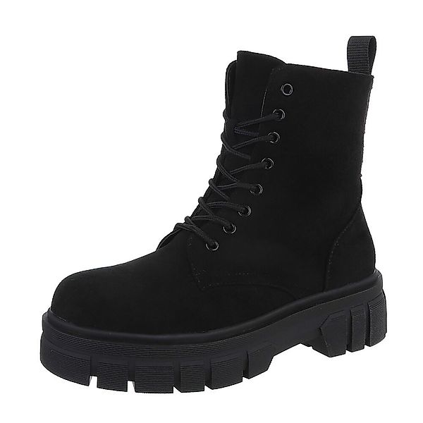 Ital-Design Damen Schnürschuhe Freizeit Schnürstiefelette (87124712) günstig online kaufen