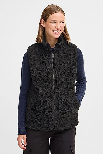 OXMO Plüschweste OXTINNE Lässige Teddyweste mit Taschen günstig online kaufen