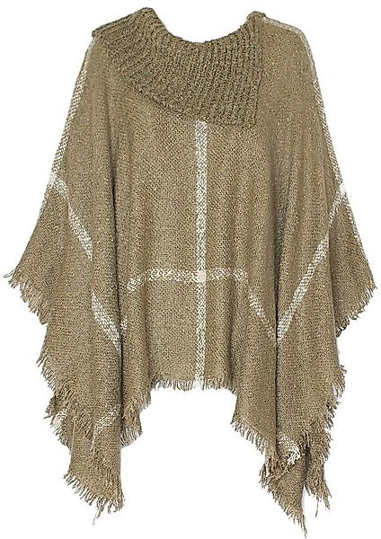 dy_mode Strickponcho Damen Strickponcho – Warmer günstig online kaufen