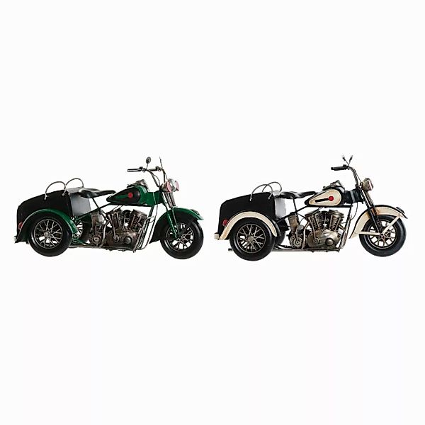 Deko-figur Dkd Home Decor Motorrad Vintage (2 Pcs) (16 X 37 X 19 Cm) günstig online kaufen