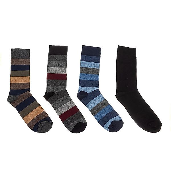 Kisses&love Kl2017h Socken 4 Paare EU 40-45 Black / Navy / Gray günstig online kaufen