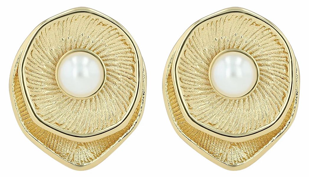 Adelia´s Paar Ohrhänger "Damen Ohrringe – Ohrstecker aus Edelstahl mit Perl günstig online kaufen