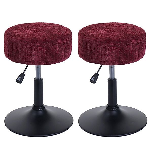 PROREGAL 2er-Set Hocker Höhenverstellbar Und Drehbar Sitzhöhe 45-57cm Durch günstig online kaufen