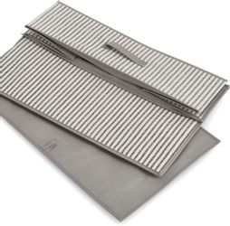 Zeller Present Aufbewahrungsbox "Stripes" Vlies, beige günstig online kaufen