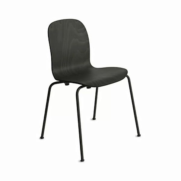 Stapelbarer Stuhl Tate Color holz schwarz /Jasper Morrison, 2012 - Holz - C günstig online kaufen