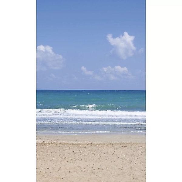 Fototapete EMPTY BEACH | MS-2-0210 | Blau | Digitaldruck auf Vliesträger günstig online kaufen