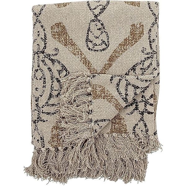 Bloomingville Tagesdecke Freddy, natur, aus Baumwolle, günstig online kaufen