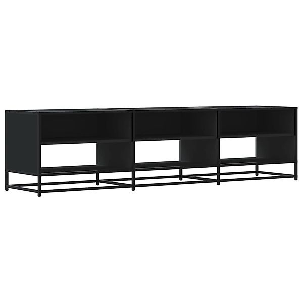 vidaXL TV-Schrank Schwarz 180x40x46 cm Holzwerkstoff 3300805 günstig online kaufen