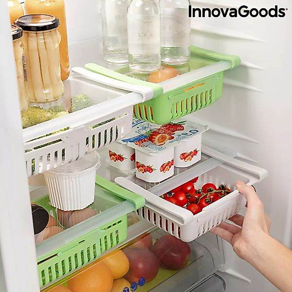 Einstellbarer Kühlschrank-organizer Friwer Innovagoods (2er Pack) günstig online kaufen