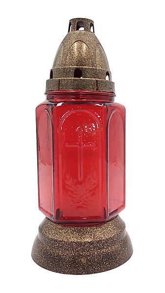 BURI Grabkerze Glas-Grablicht 24cm Grabkerze Tagebrenner günstig online kaufen