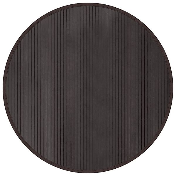 vidaXL Teppich Teppich Rund Dunkelbraun 100 günstig online kaufen