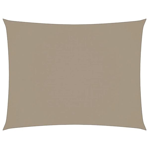 vidaXL Sonnensegel Oxford-Gewebe Rechteckig 3,5x5 m Taupe 135435 günstig online kaufen