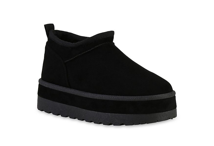 VAN HILL 841362 Winterstiefelette Damen Warm Gefüttert Winter Boots Stiefel günstig online kaufen