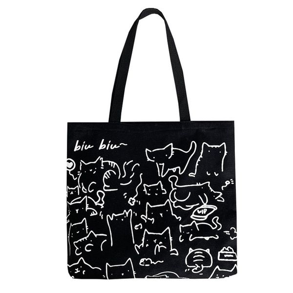 Coonoor Schultertasche Canvas Einkaufstasche,Tragetasche,Wiederverwendbare günstig online kaufen