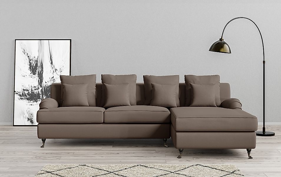 Guido Maria Kretschmer Home&Living Ecksofa "NORIN L-Form", zwei Fußarten: v günstig online kaufen