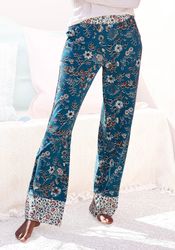 LASCANA Schlafhose im Blumen Allover-Druck günstig online kaufen