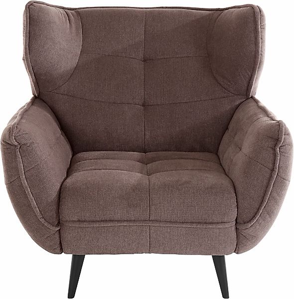 Leonique Sessel "Ariana", Stylischer Hochlehner bzw. Ohrensessel günstig online kaufen