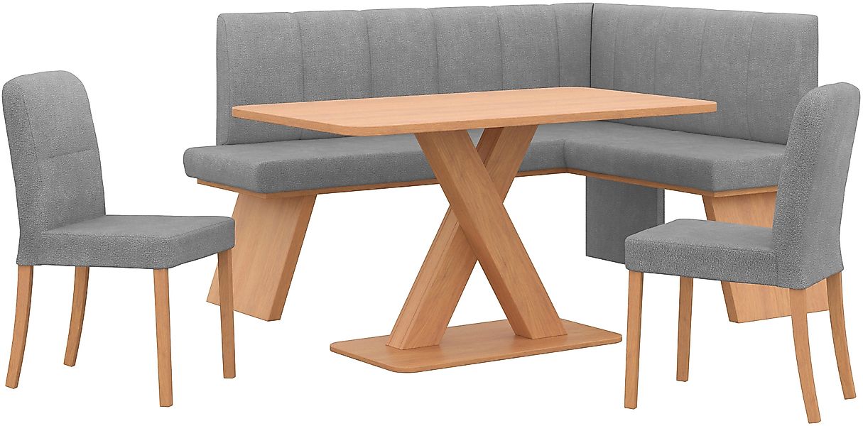 Home affaire Eckbankgruppe »Nina« Set, 4er, 4 Stk. tlg. Sitzgruppe Esszimme günstig online kaufen
