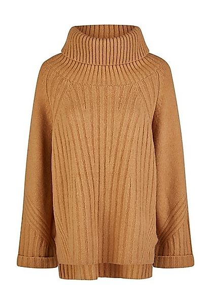 MARC AUREL Blusenshirt Pullover mit Rippenmuster camel günstig online kaufen