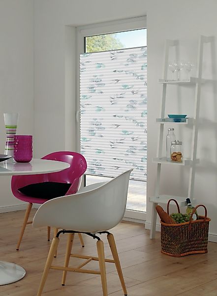 GARDINIA Plissee Concept zum Klemmen Flowers and Plants Zweig, blickdicht, günstig online kaufen