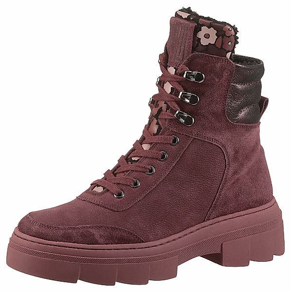 Waldläufer Schnürboots "H-SAIGA" Schnürstiefelette, Plateauboots in Komfort günstig online kaufen