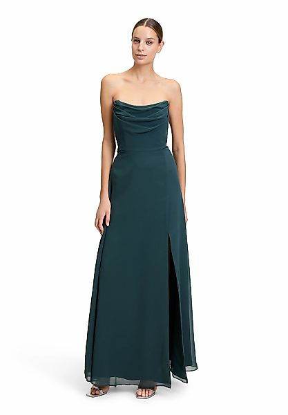 Vera Mont Abendkleid "Damen mit Wasserfallausschnitt" Ohne Tasche Schlitz günstig online kaufen