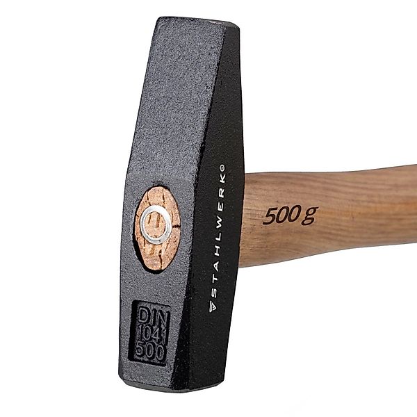 STAHLWERK Hammer Schlosserhammer 500G Robuster Stahlkopf Griff Aus Hickory günstig online kaufen