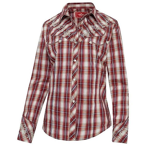 Stars & Stripes Langarmbluse Westernbluse Tammy bestickt günstig online kaufen
