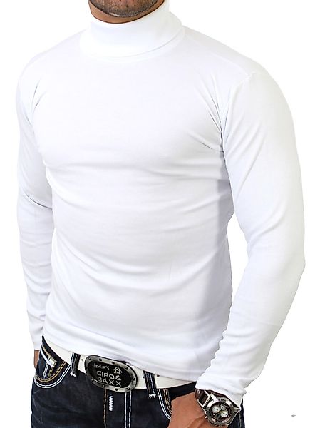 Reslad Strickpullover Reslad Herren Rollkragenpullover Männer günstig online kaufen