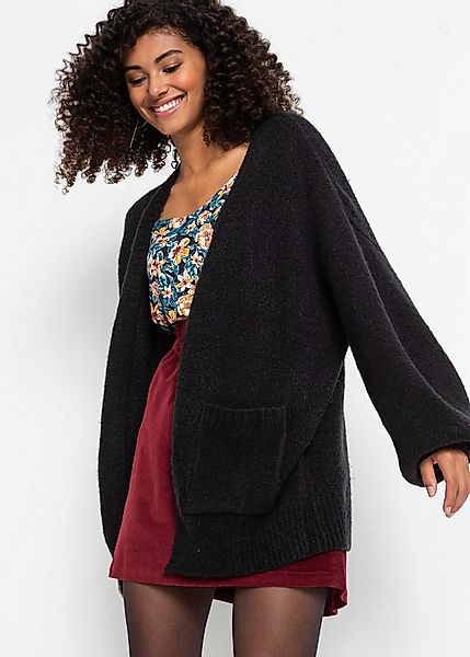 bonprix Strickjacke Oversize-Strickjacke günstig online kaufen