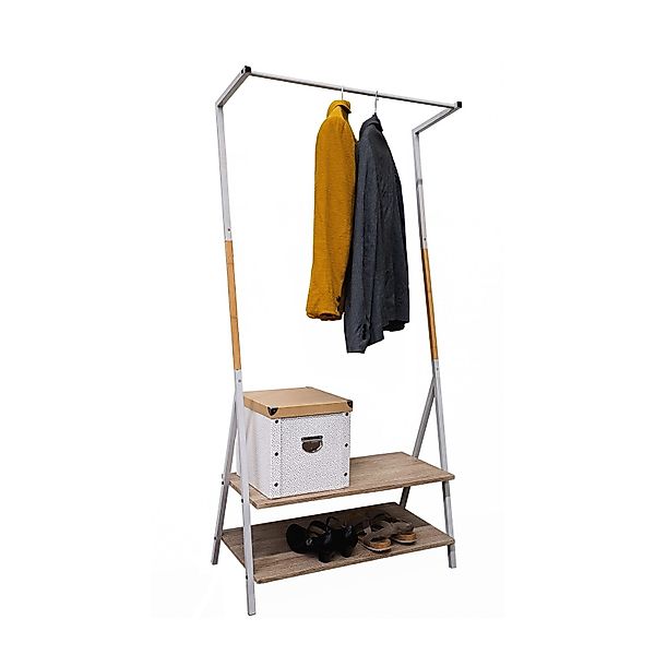 HTI-Line Garderobenständer Garderobe Bambus, (Stück, 1 günstig online kaufen