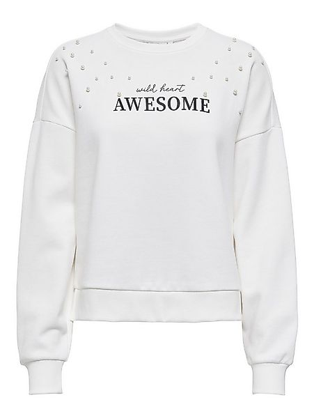ONLY Sweatshirt ONLJENNA L/S O-NECK EMB. BOX SWT günstig online kaufen