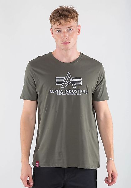 Alpha Industries T-Shirt "Alpha Industries Men - T-Shirts Basic T Embroider günstig online kaufen