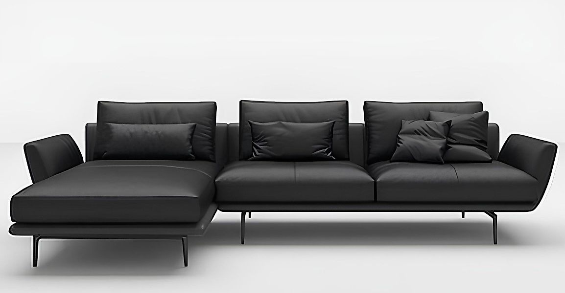 Xlmoebel Ecksofa Ecksofa aus Leder in günstig online kaufen