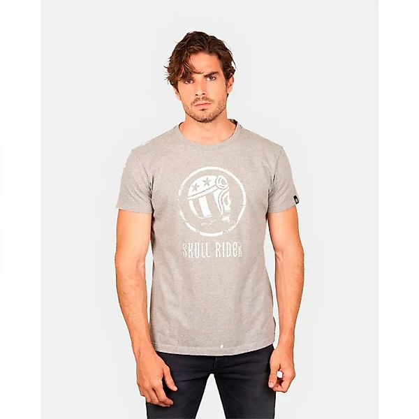Skull Rider Old Skull Kurzärmeliges T-shirt L Grey günstig online kaufen