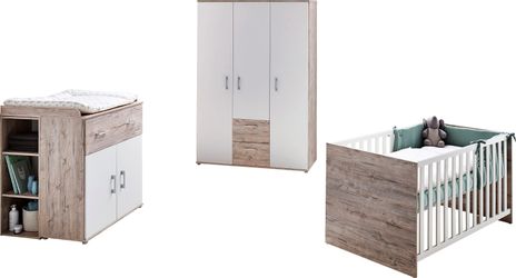 Home affaire Babyzimmer-Komplettset Rieke, mitwachsende Möbel günstig online kaufen