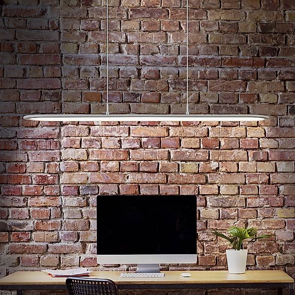 OSRAM LED-Pendellampe Office line Panel Ellipse weiß 940 DIM günstig online kaufen