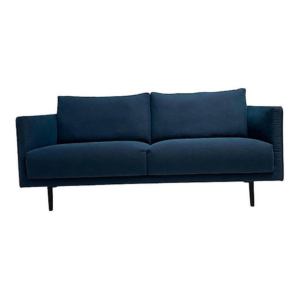 freistil ROLF BENZ 2-Sitzer Sofa Sob 133/202 Stoff 4097 Grünblau Stahlfuß M günstig online kaufen