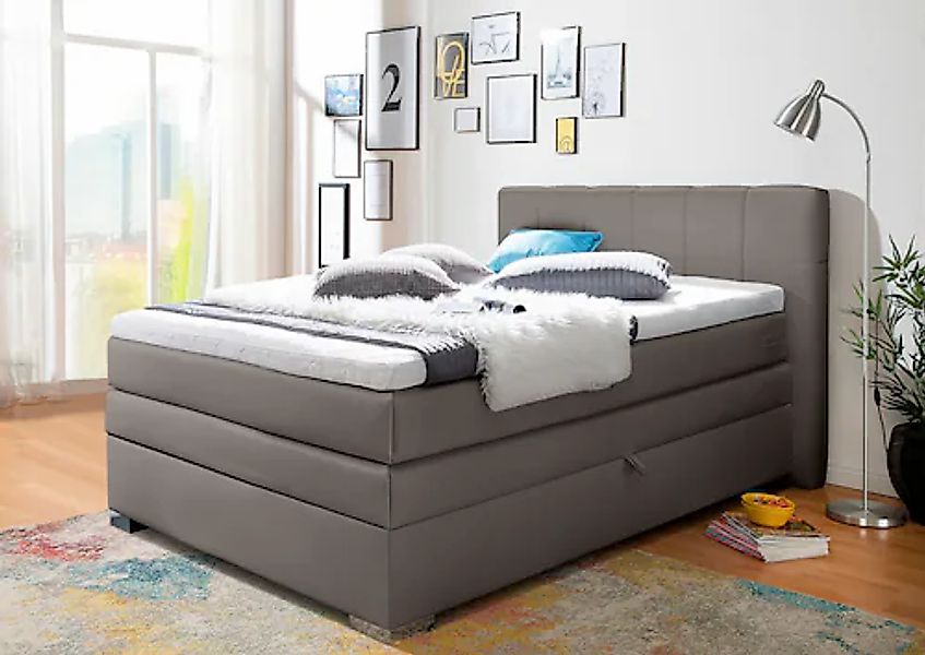 INOSIGN Boxspringbett "Airdrie" inkl. Bettkasten und Topper günstig online kaufen