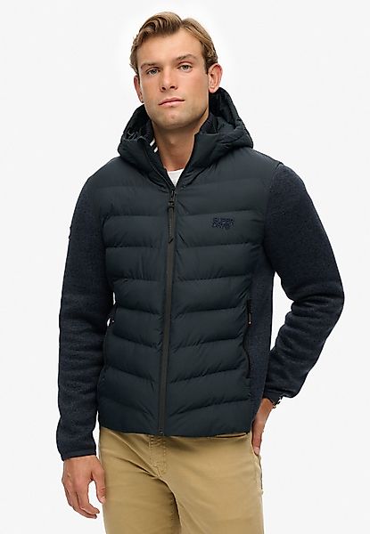 Superdry Steppjacke HOODED STORM KNIT HYBRID günstig online kaufen