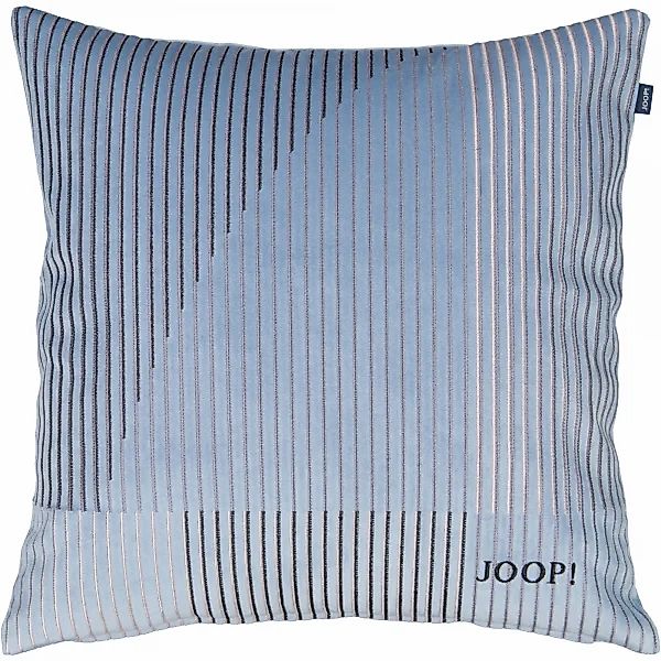 JOOP! Kissenhüllen Divided - Farbe: Eisblau - 080 - 50x50 cm günstig online kaufen