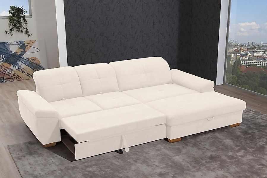 alina Ecksofa "Nadira", wahlweise mit Bettfunktion und Stauraum günstig online kaufen