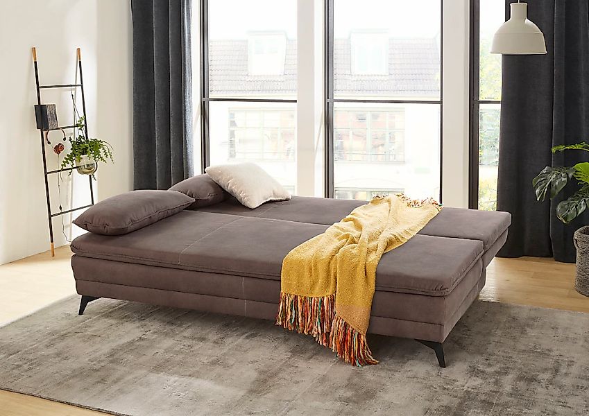 Jockenhöfer Gruppe Schlafsofa Laurin, B: 202 cm, Liegefl. 158x200 cm, Dauer günstig online kaufen